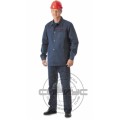 Костюм "ИМПУЛЬС": куртка, брюки синий с красным кантом 03755